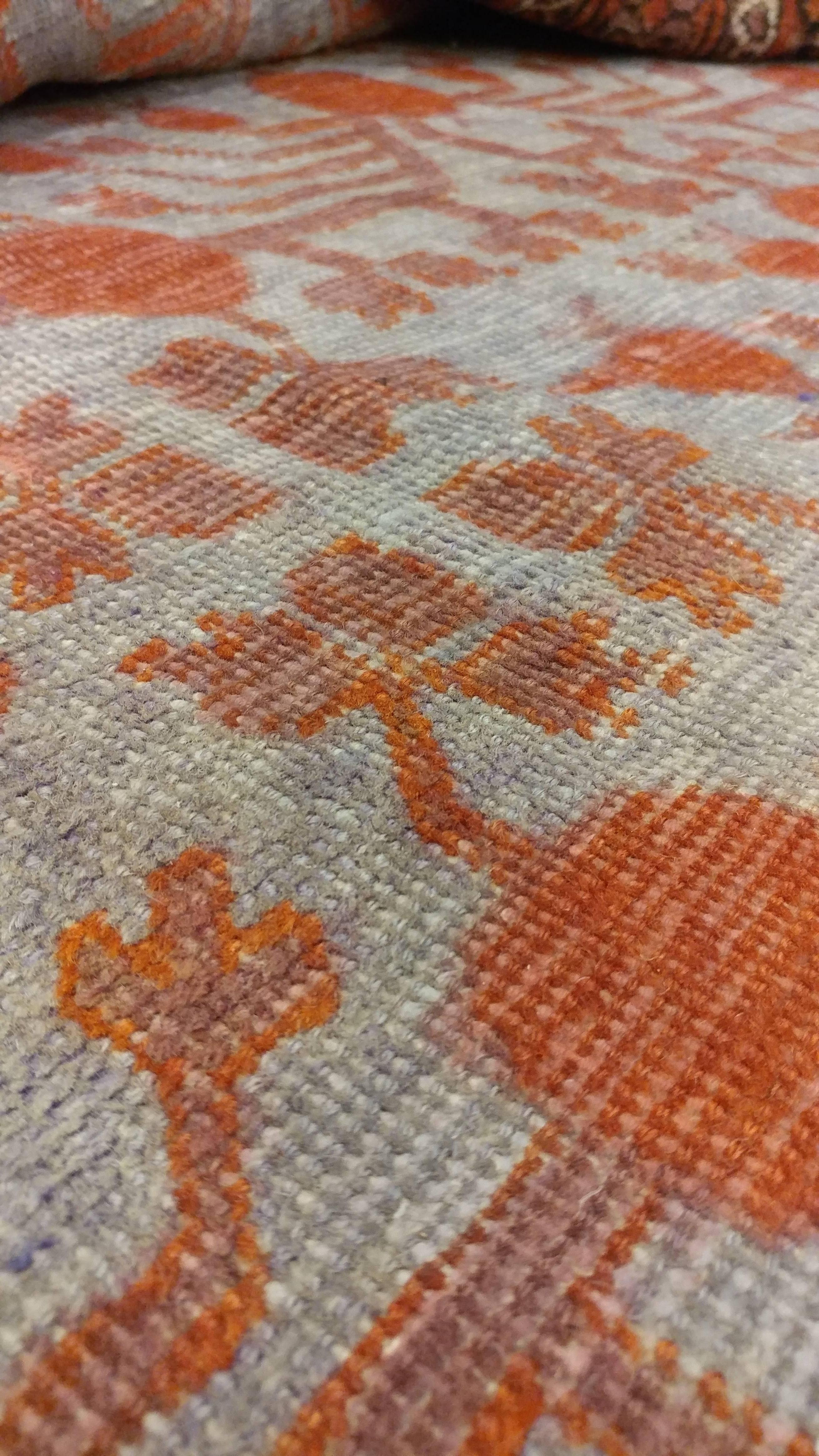 grey oriental rug