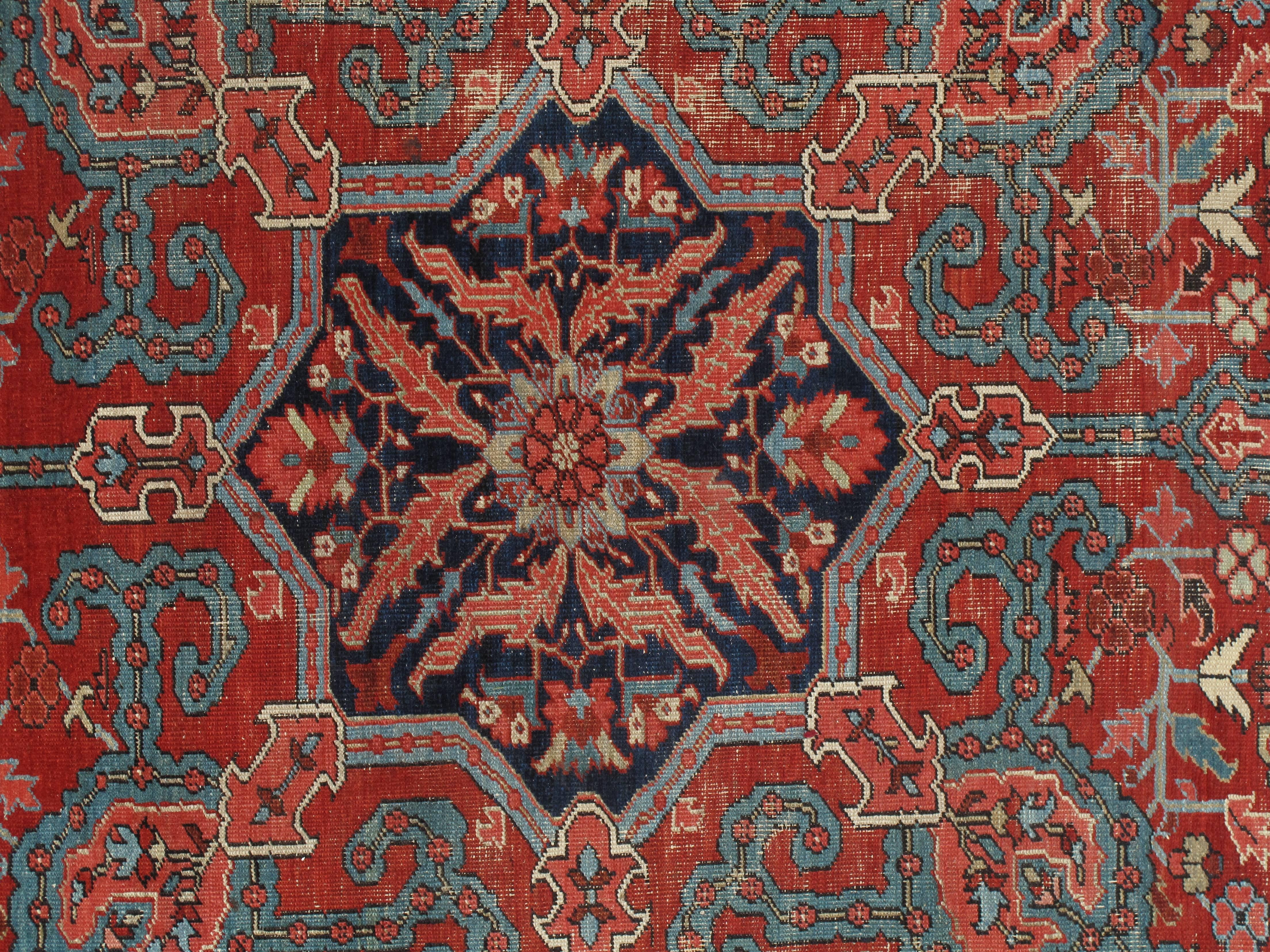 rust oriental rug