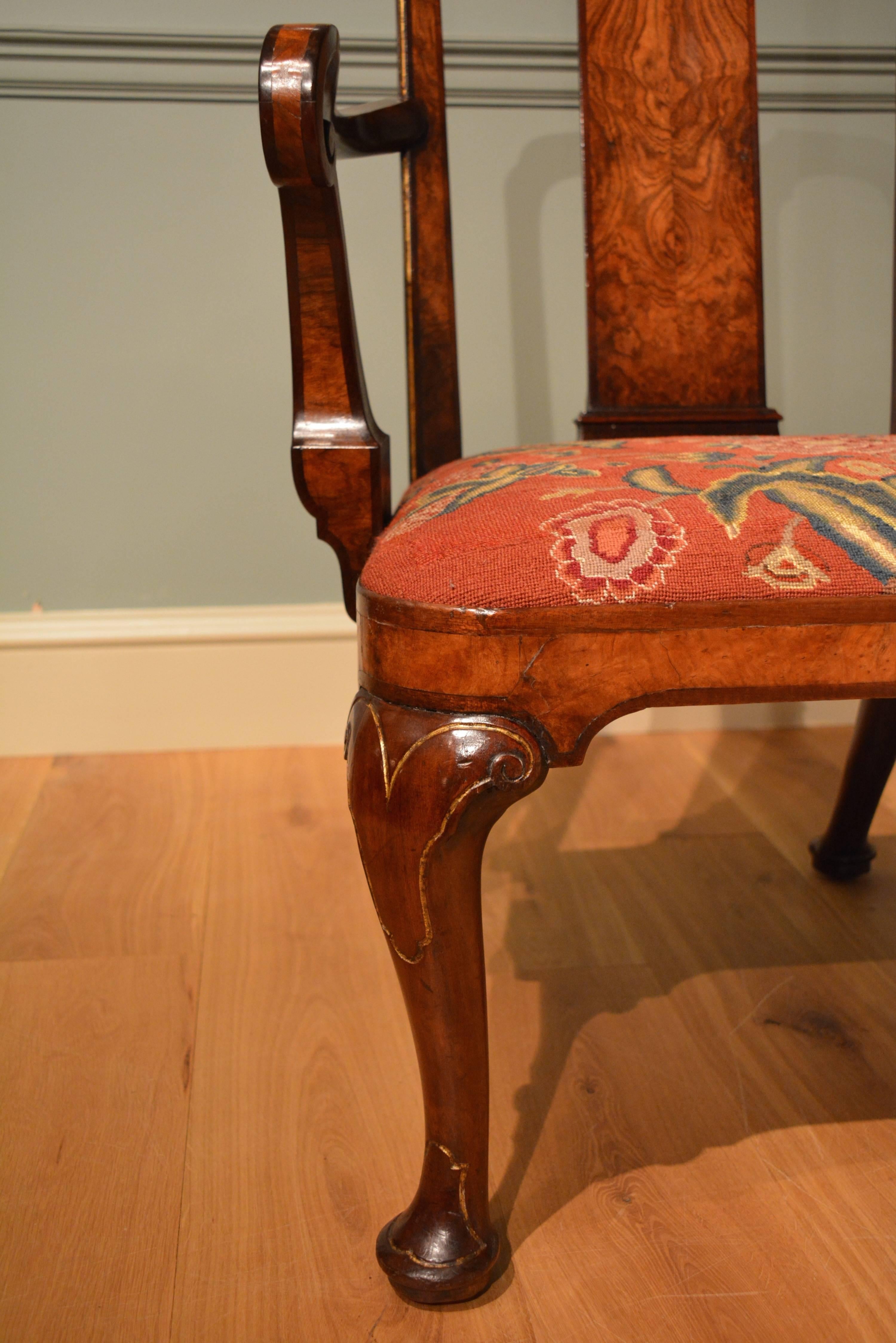 Fine Set of Four 18th Century Mahogany Chairs 2