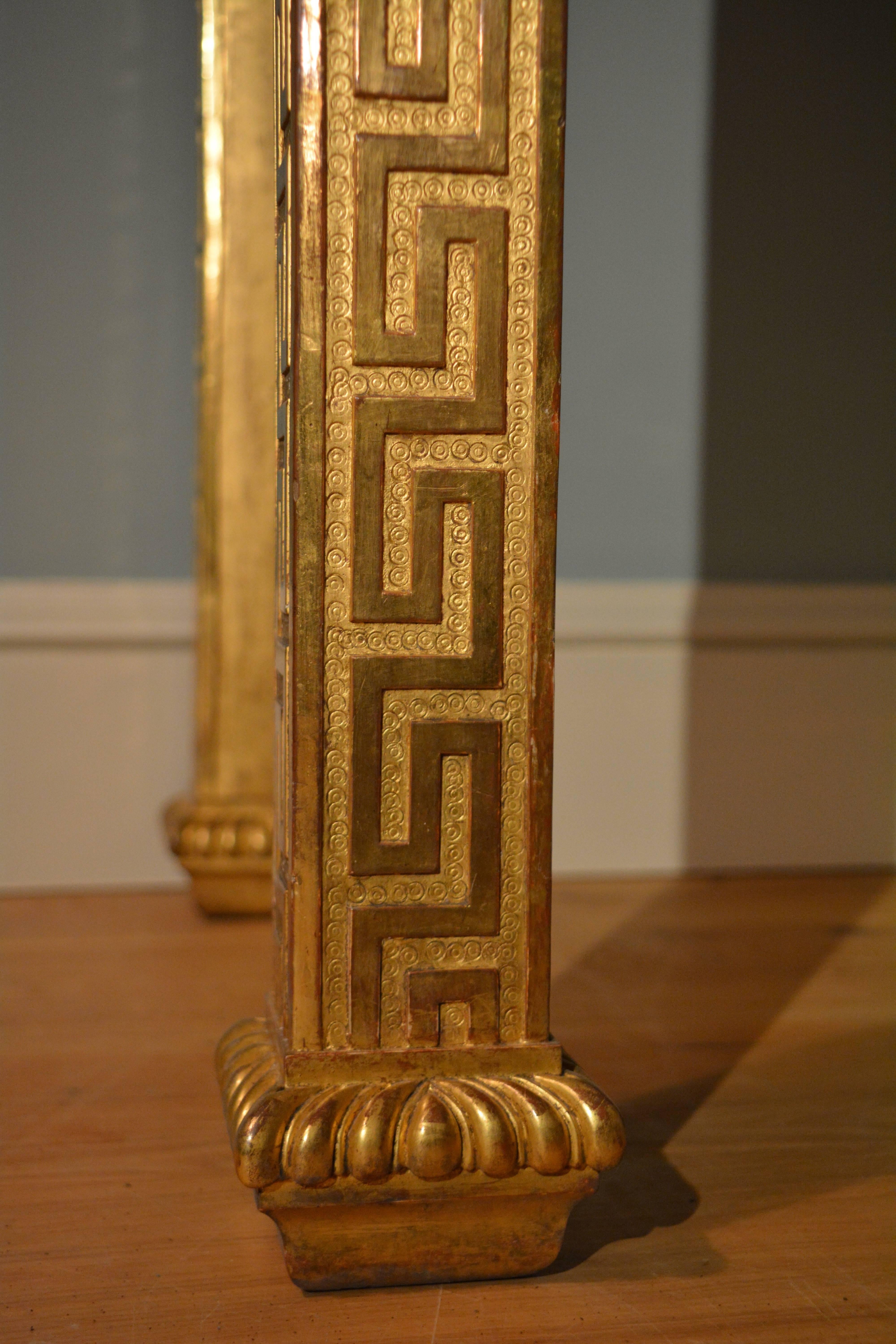 18th Century Fine Carved Giltwood marble top Side Table In Good Condition In Salisbury Wiltshire, GB