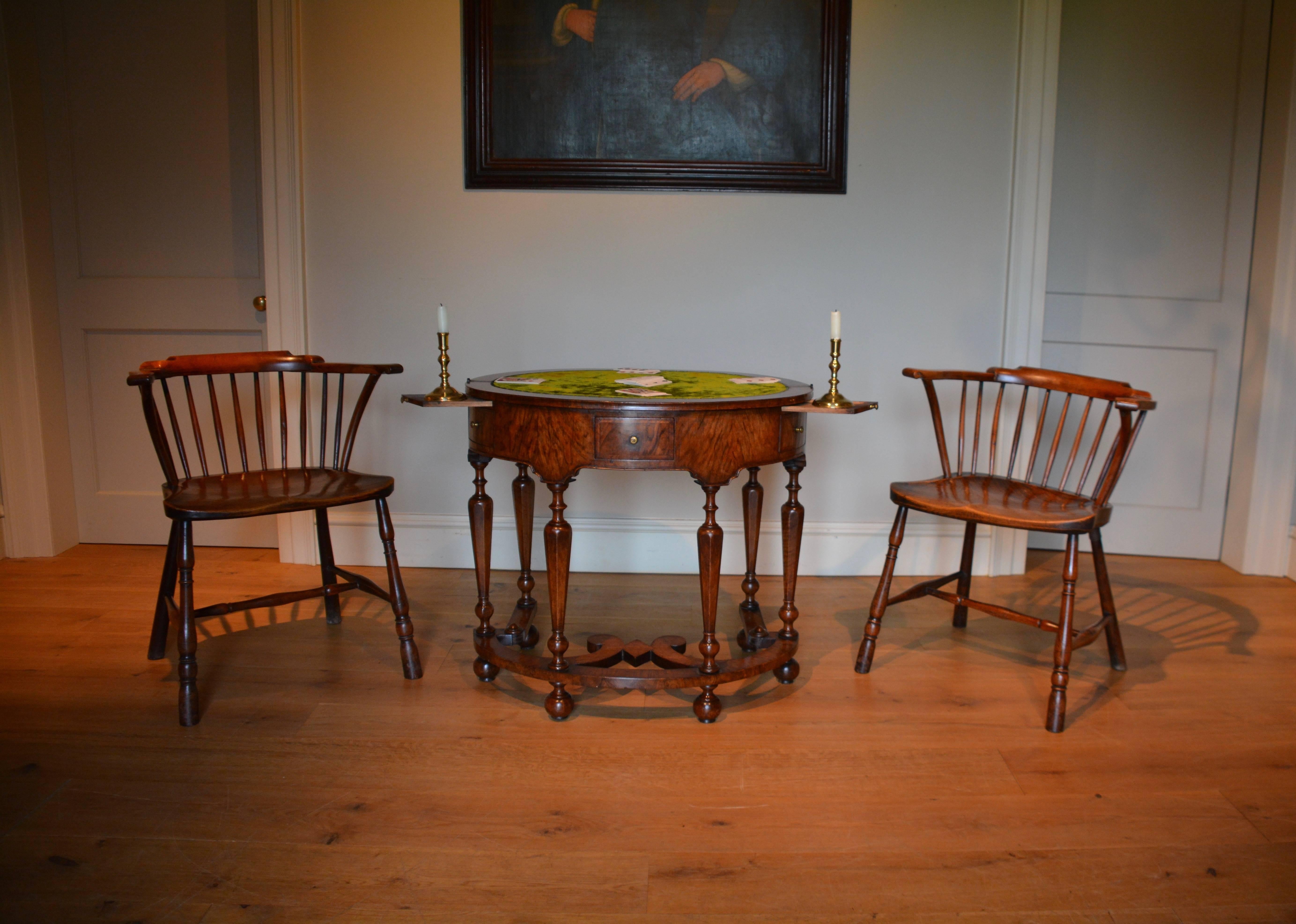 18th Century Walnut Card Table In Excellent Condition In Salisbury Wiltshire, GB