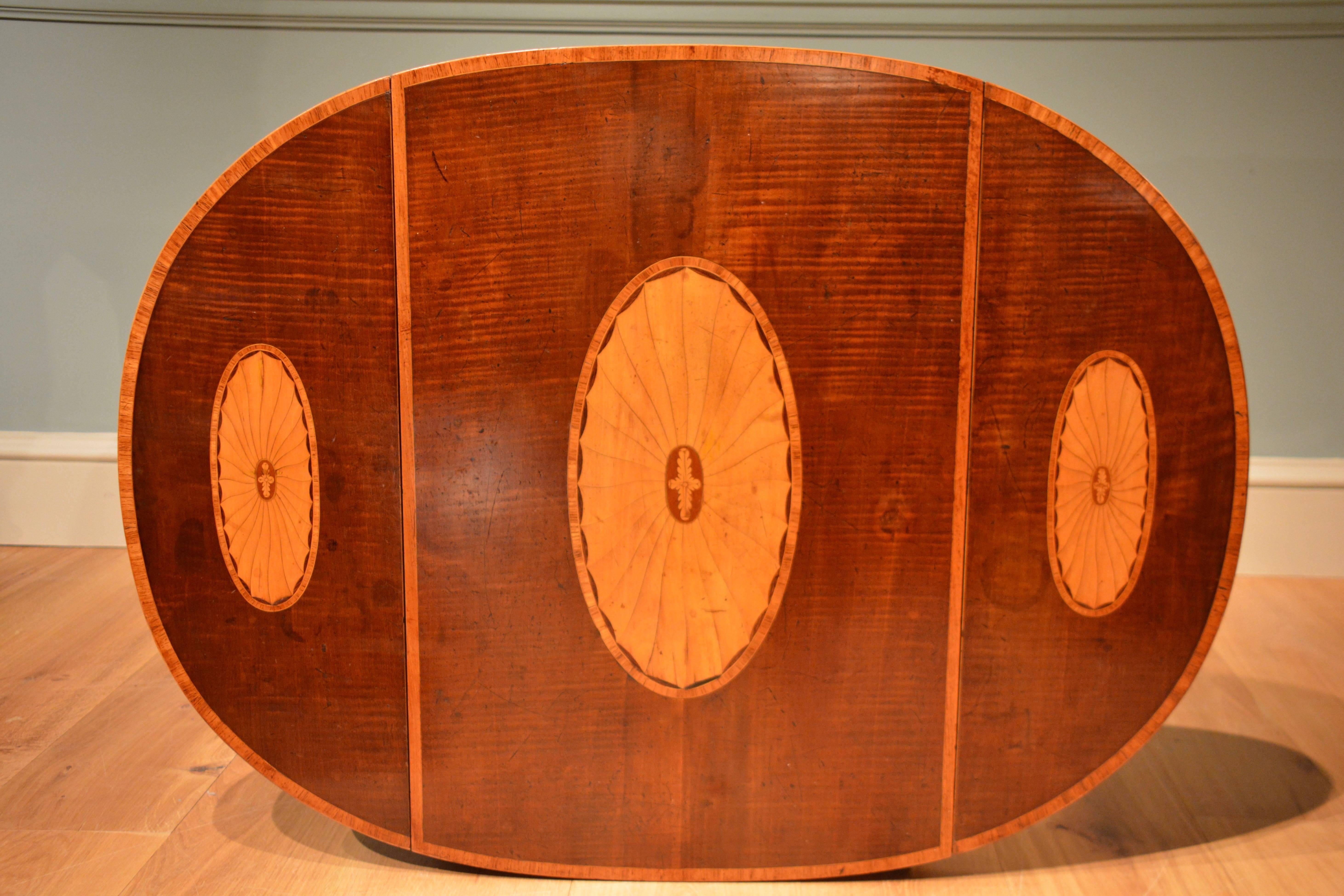 A Late 18th Century Veneered And Inlaid Pembroke Table. Circa 1790. 1