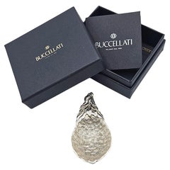 Sterling Silver Gianmaria Buccellati Sicilia Lemon Tea Caddy Spoon, Bologna 20C