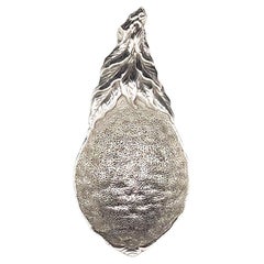 Sterling Silver Gianmaria Buccellati Sicilia Lemon Tea Caddy Spoon, Bologna 20C
