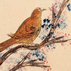 Diaz Costa Ceramic Hand Painted Artwork, circa 1960
