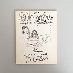 Original Exhibition Catalog – 347 Grabados by Pablo Picasso, Sala Gaspar, 1968
