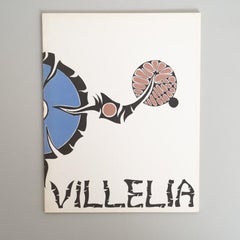 Original Exhibition Catalog – Esculturas y Dibujos by Moisès Villèlia