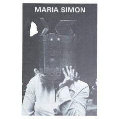 Poster originale della mostra del 1979 di María Simón