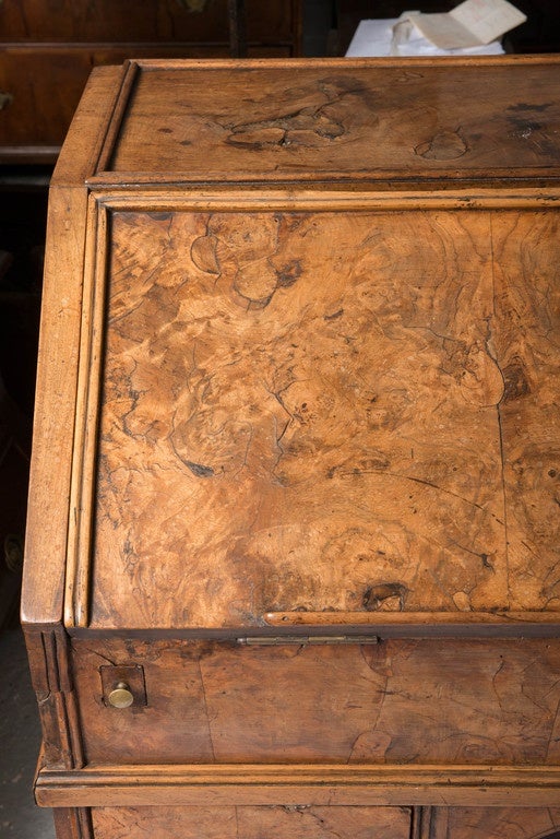 Walnut Bureau, circa 1740
