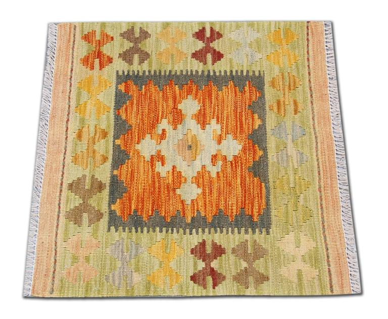 Afghan Kilim Rug at 1stdibs