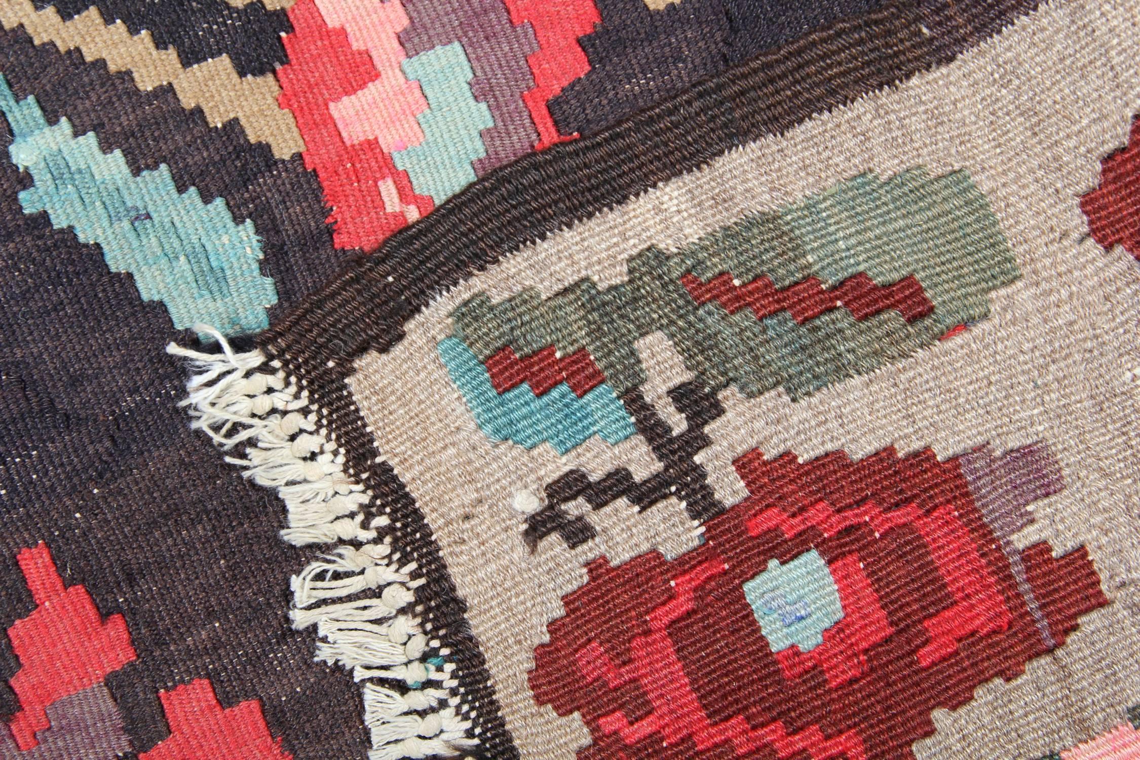 Moldovan Antique Rugs, Moldovian Kilim Rugs, Oriental Rug Handmade Carpet for Sale