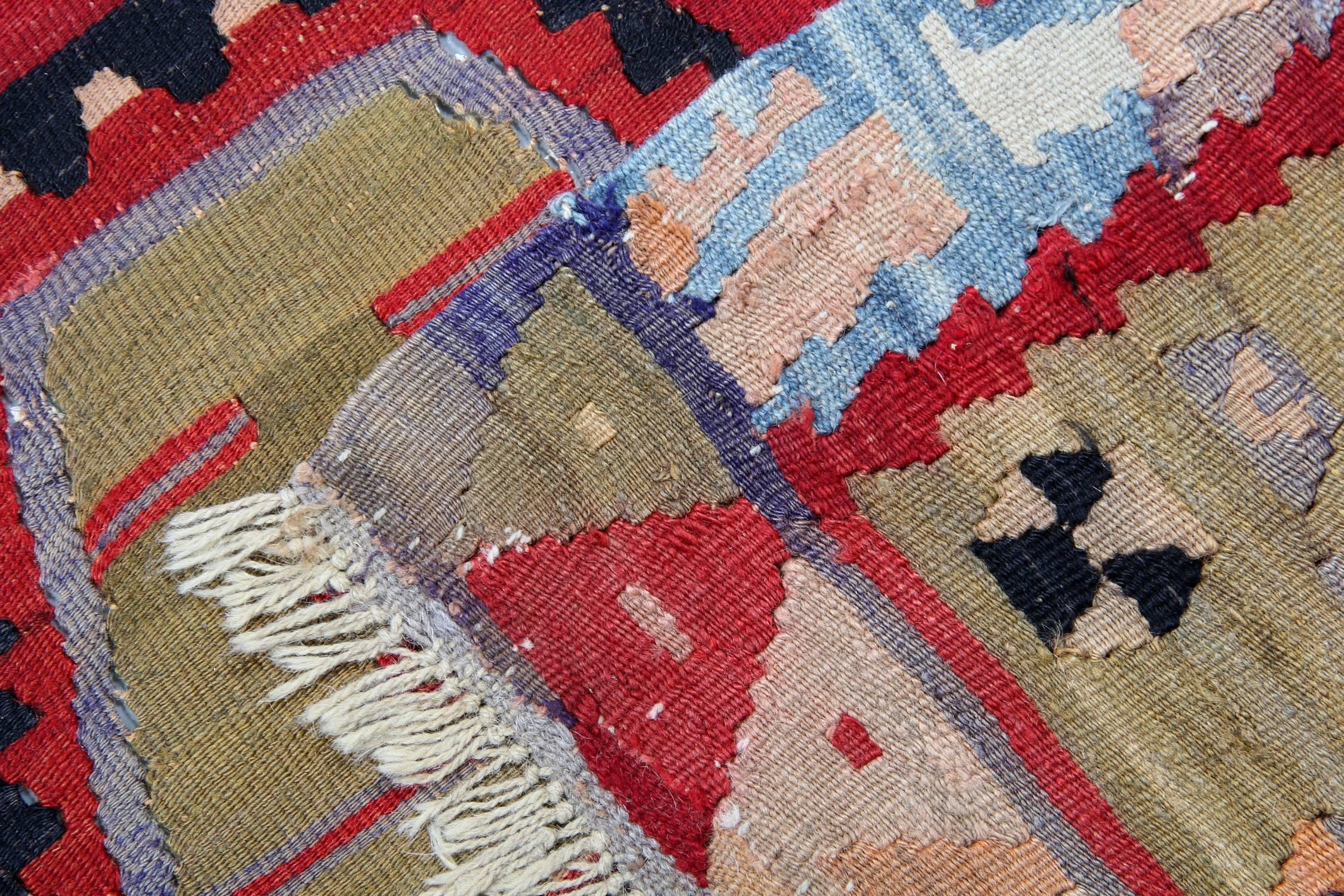 Vegetable Dyed Antique Rugs, Turkish Kilim Rug, Sarkisla Carpet Rug from Anatolia