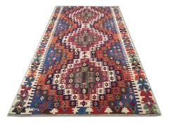 Tappeto fatto a mano Tappeto antico Tappeto orientale caucasico Rug & Kilim Runner in vendita