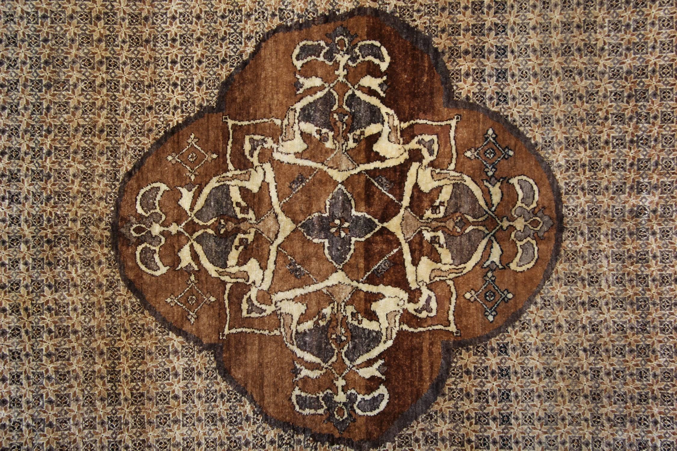 Handgefertigte antike Teppiche, Oushak-Teppiche, Orientteppiche, Teppiche zum Verkauf (Türkisch) im Angebot