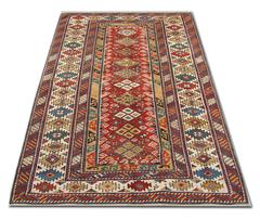 Red Area Rugs for Sale, Antique Rugs, Handmade Antique Caucasian Carpet