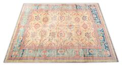 Handmade Carpet Rug Oriental Ziegler Style Rugs, Tradition Large Living Room Rug