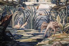 Antique Rug, Tapestry Felemish Style Wall Decoration Object, Decorative rugs