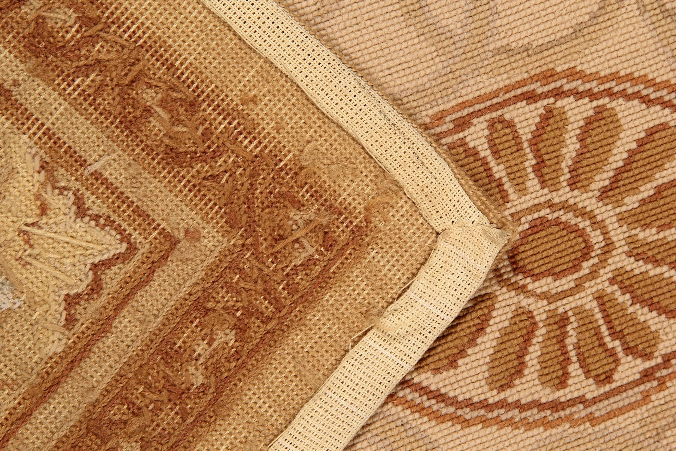Aubusson Teppiche Orientalische Goldteppiche, Teppich im französischen Stil aus China (Chinesisch) im Angebot