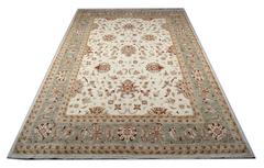 Handgefertigte Teppiche, Wohnzimmerteppiche, handgefertigter Teppich  Orientalischer Teppich in Beige