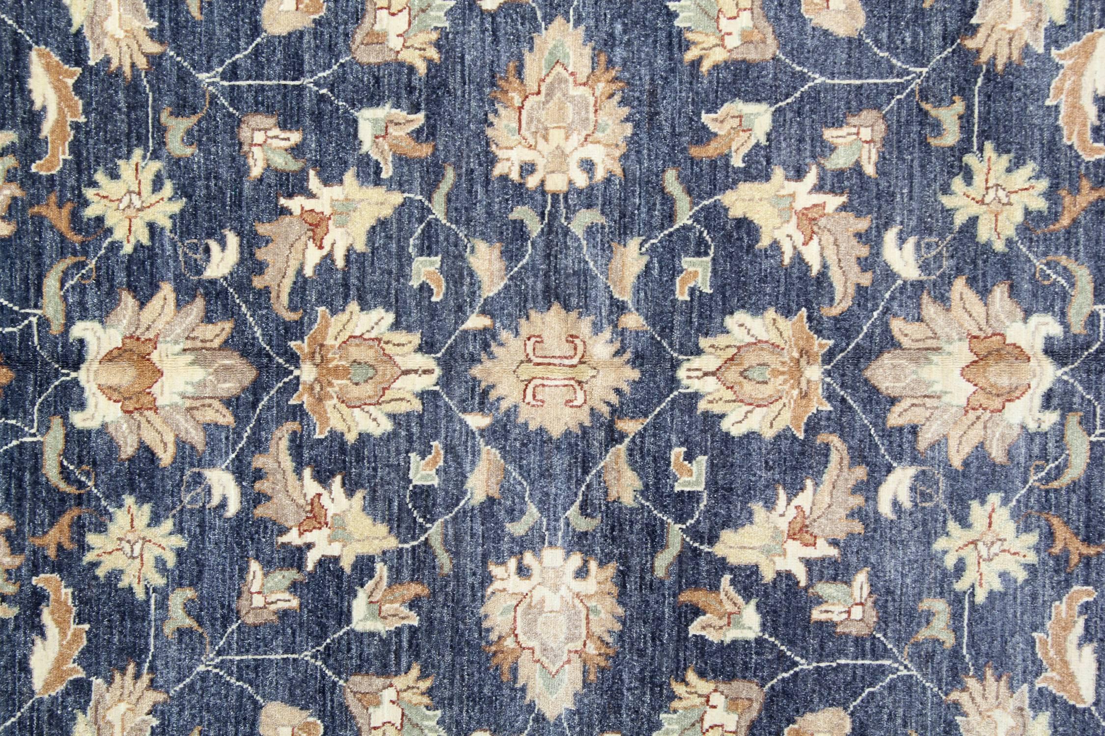 Alfombra Oriental Elegante Alfombra Azul Marino Hand Made Alfombra en Venta Afgano en venta