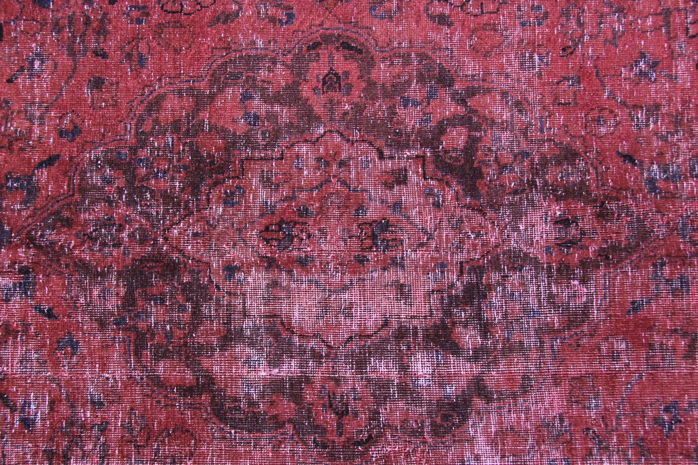 Revival Vintage Persian Rugs, Red Rug, Carpet from Iran