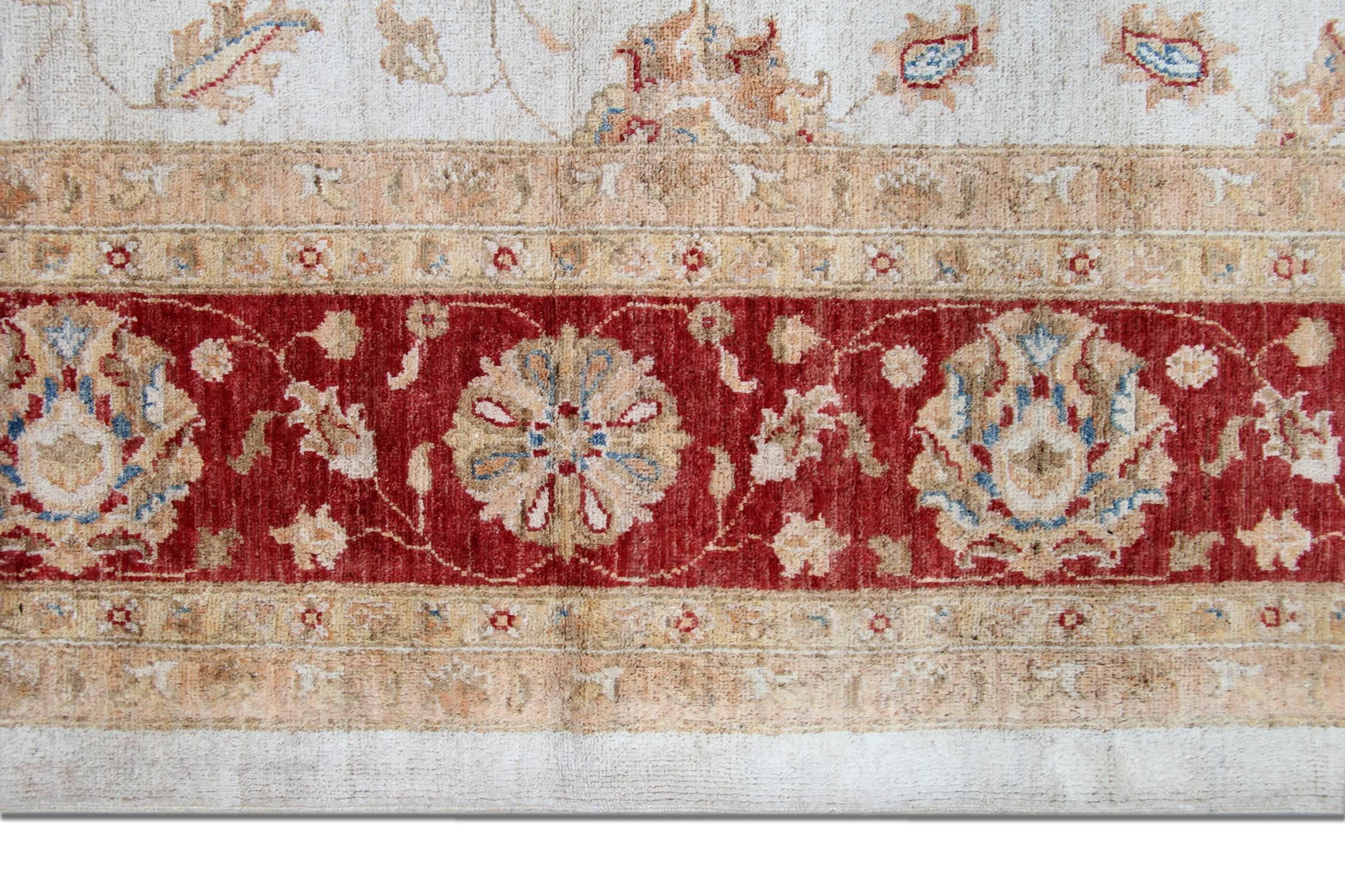 Vegetable Dyed Fine Ziegler Mahal Persia Rugs, Carpet from Sultanabad