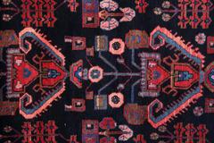 Oriental Runner Rug Handmade Tribal Geometric Wool Area Rug