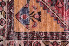 Antique Handmade Carpet Runner Oriental Rug Traditional Wool Runner 390x85cm