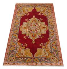 Handmade Antique Turkish Rugs, Antique Rugs, Anatolian Carpet for Home Decor