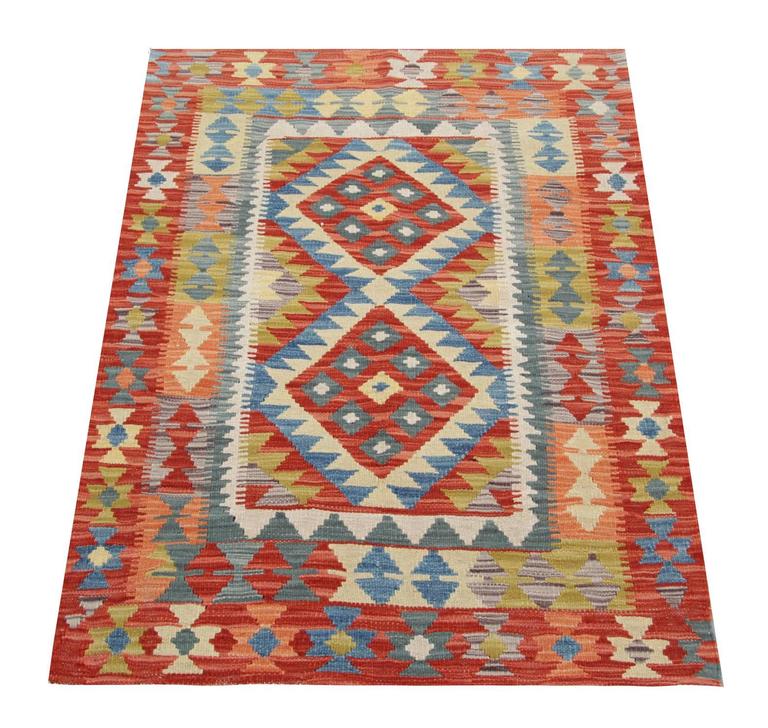 Kilim Rugs, Traditional Rugs, Colorful Rugs, Carpet from Afghanistan