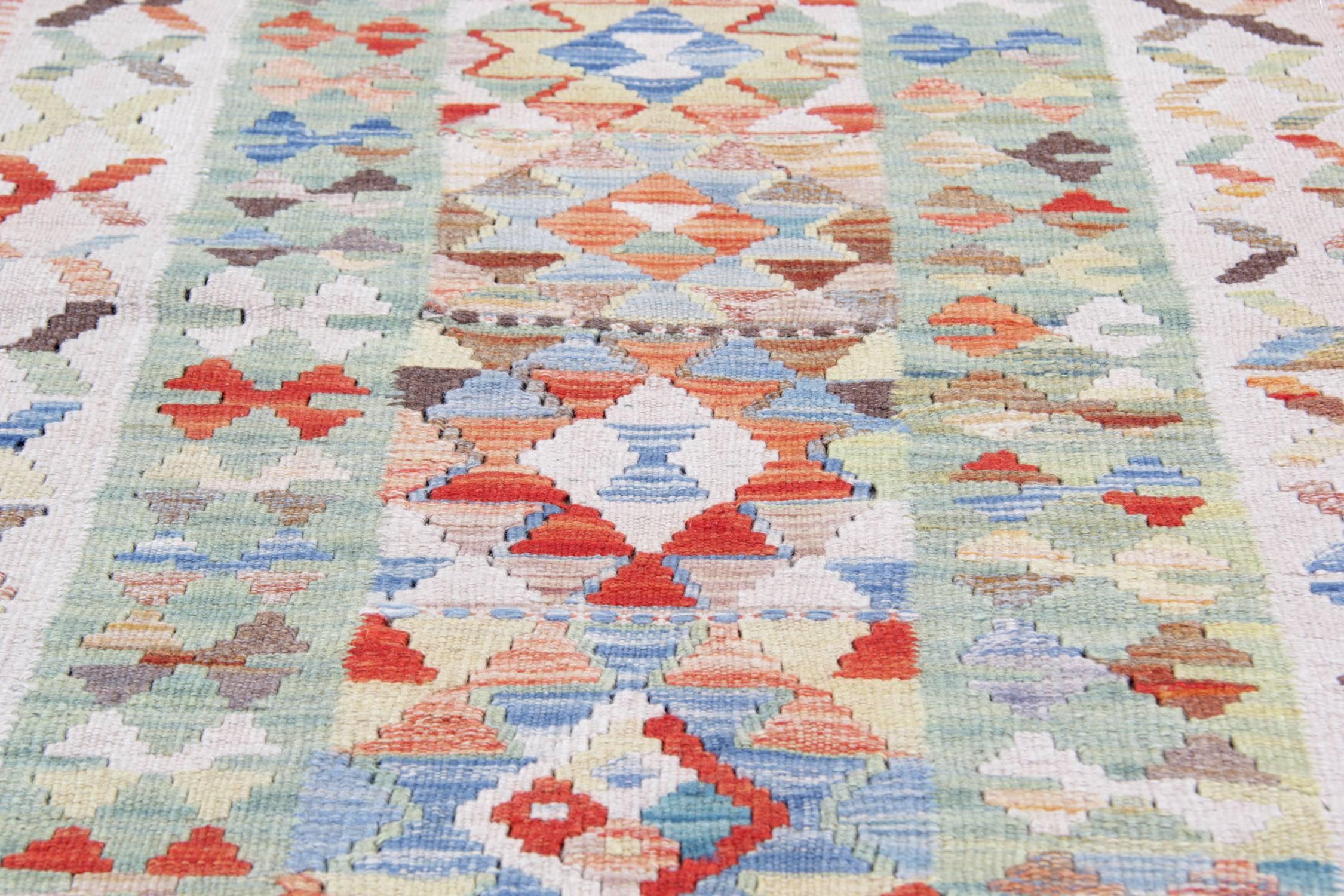 Woven Kilim Rugs, Traditional Rugs, Persian Style Rugs, Carpet from Afghanistan