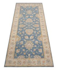 Handmade Runner Rugs, Ziegler Blue Carpet Stair Runners