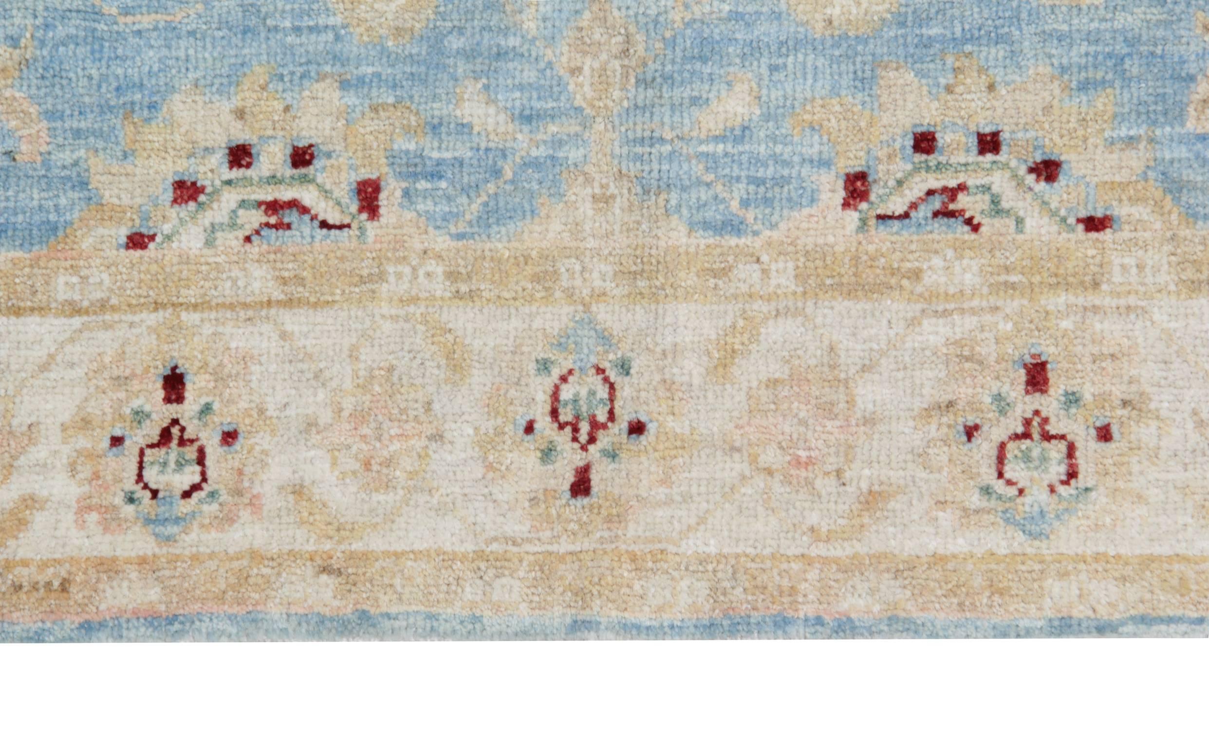 Hand-Woven Runner rugs, Ziegler Style Mahal 21st Century Carpet Runners