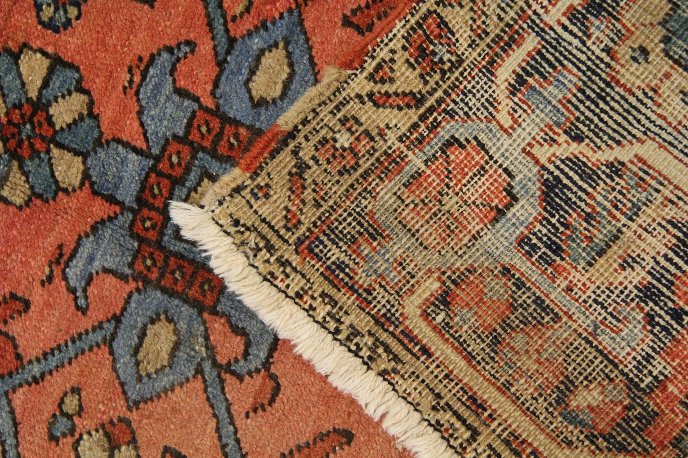Antique Persian Rugs, Carpet Rug from Heriz 2