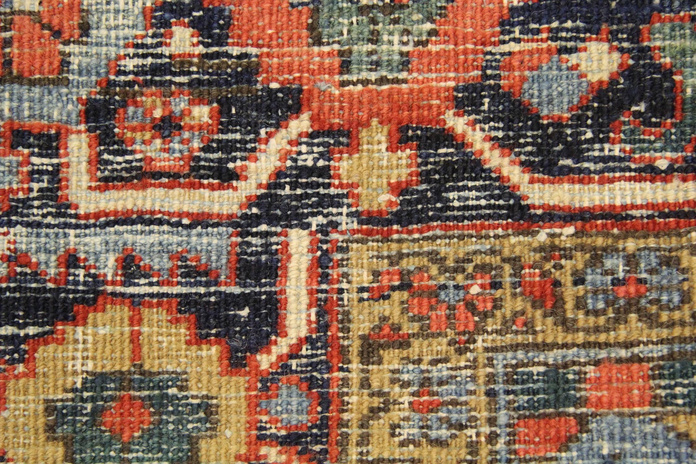 Antique Persian Rugs, Carpet Rug from Heriz 3