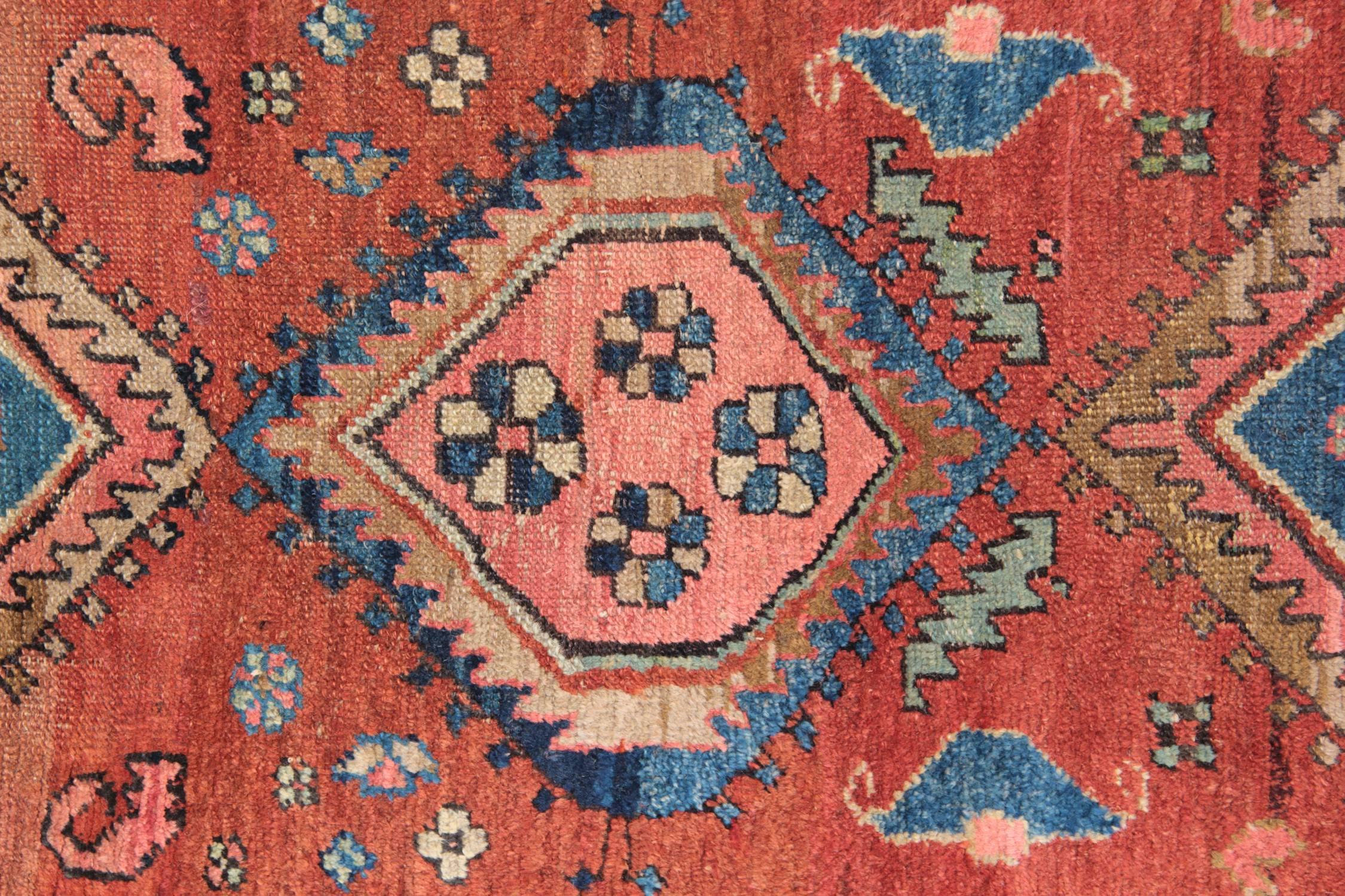 Antique Carpet Runners, Persian Rugs and Runners from Heriz In Excellent Condition In Hampshire, GB