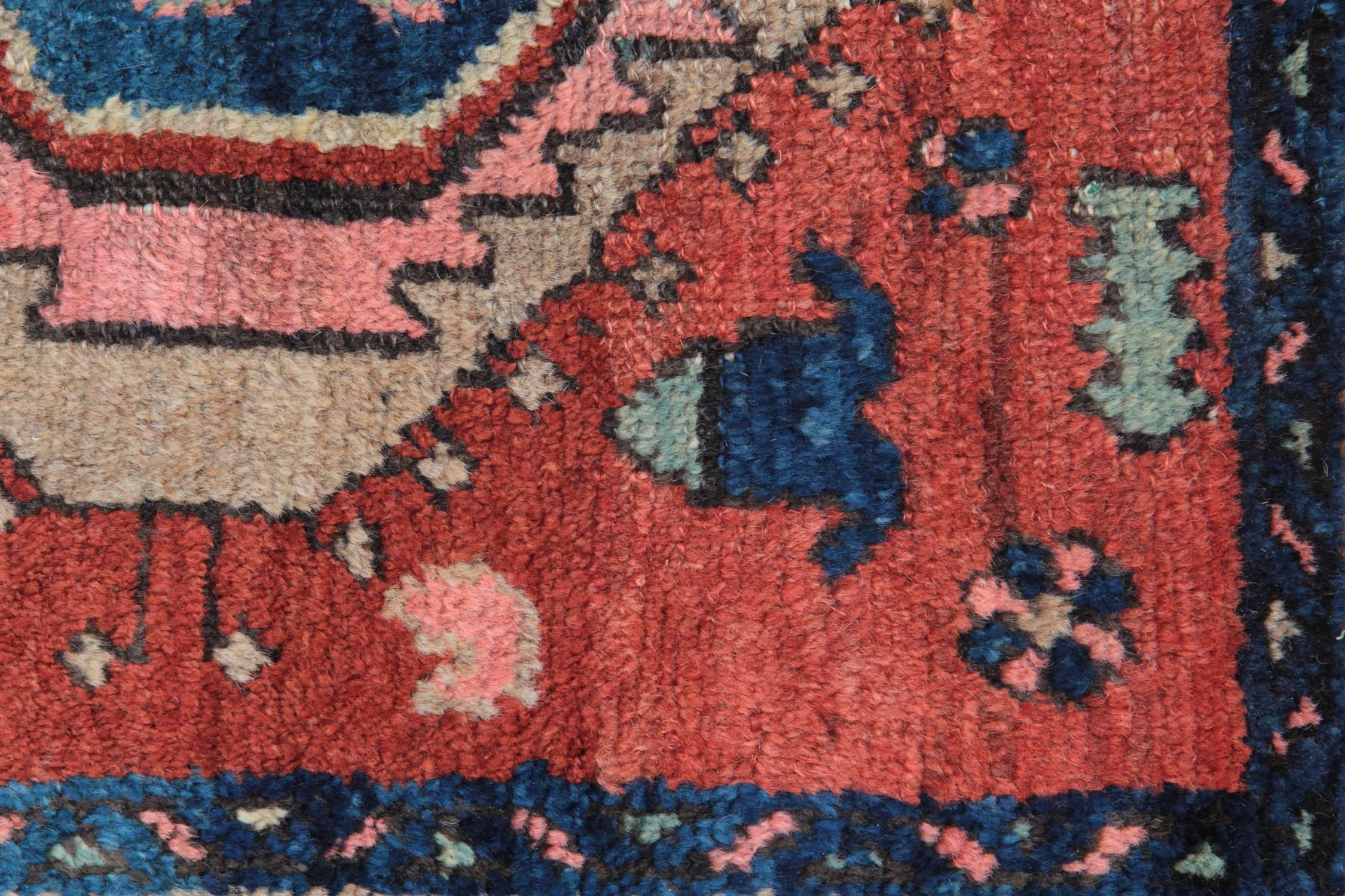 Wool Antique Carpet Runners, Persian Rugs and Runners from Heriz