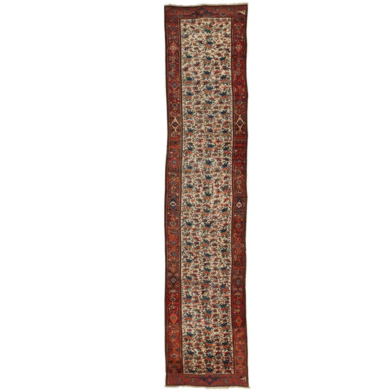 Luxury Antique Runner Rugs, Handmade Carpet Runners Stair Runner Oriental Rug  For Sale