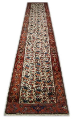 Luxury Antique Runner Rugs, Handmade Carpet Runners Stair Runner Oriental Rug