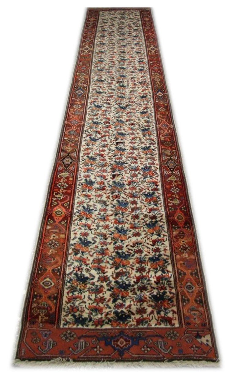 Antique Caucasian Karabagh rugs and runners, circa 1890. These oriental rugs runners were made in the south-eastern Caucasus close to the Kazak district and bordering north-eastern. These antique Runner rugs are exemplary in their quality and design