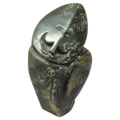 Signierte afrikanische Steinskulptur von Morning Chijumani, Simbabwe, 20. Jahrhundert.