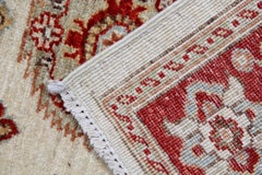 Traditional Runner Rug Handknotted Carpet Cream Area Red Afghan Rug Home Decor