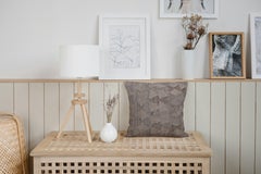 Geometric Grey Cushion Cover, Vintage Afghan Kilim Pillow Modern Home Decor