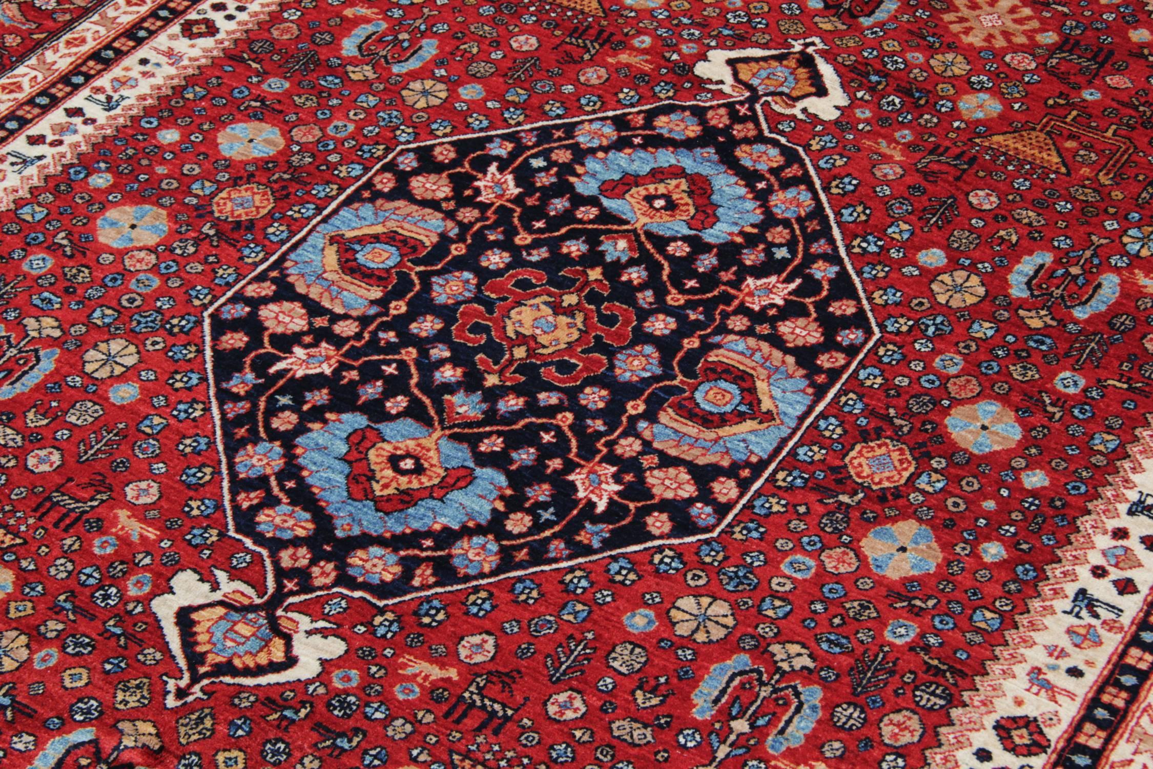 Contemporary New Persian Qashqai Rugs