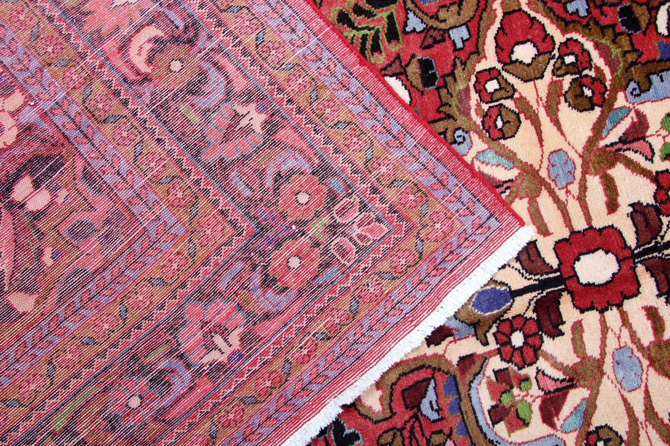 Azerbaijani Antique Rugs Handmade Carpet Oriental Wool Carpet Area Rug