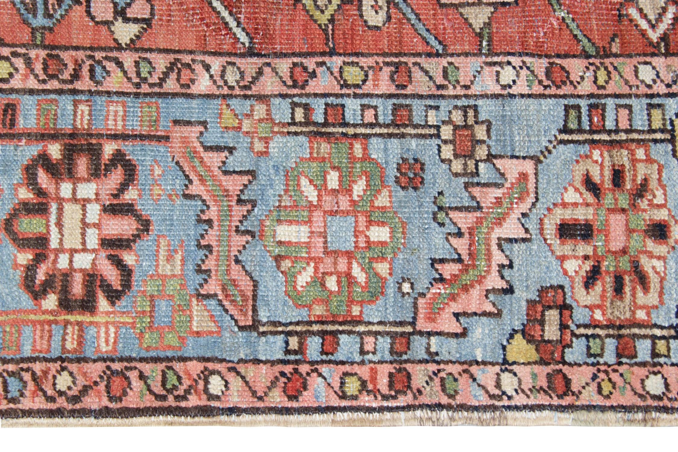 Late 19th Century Antique Persian Rugs Carpet Rug from Heriz