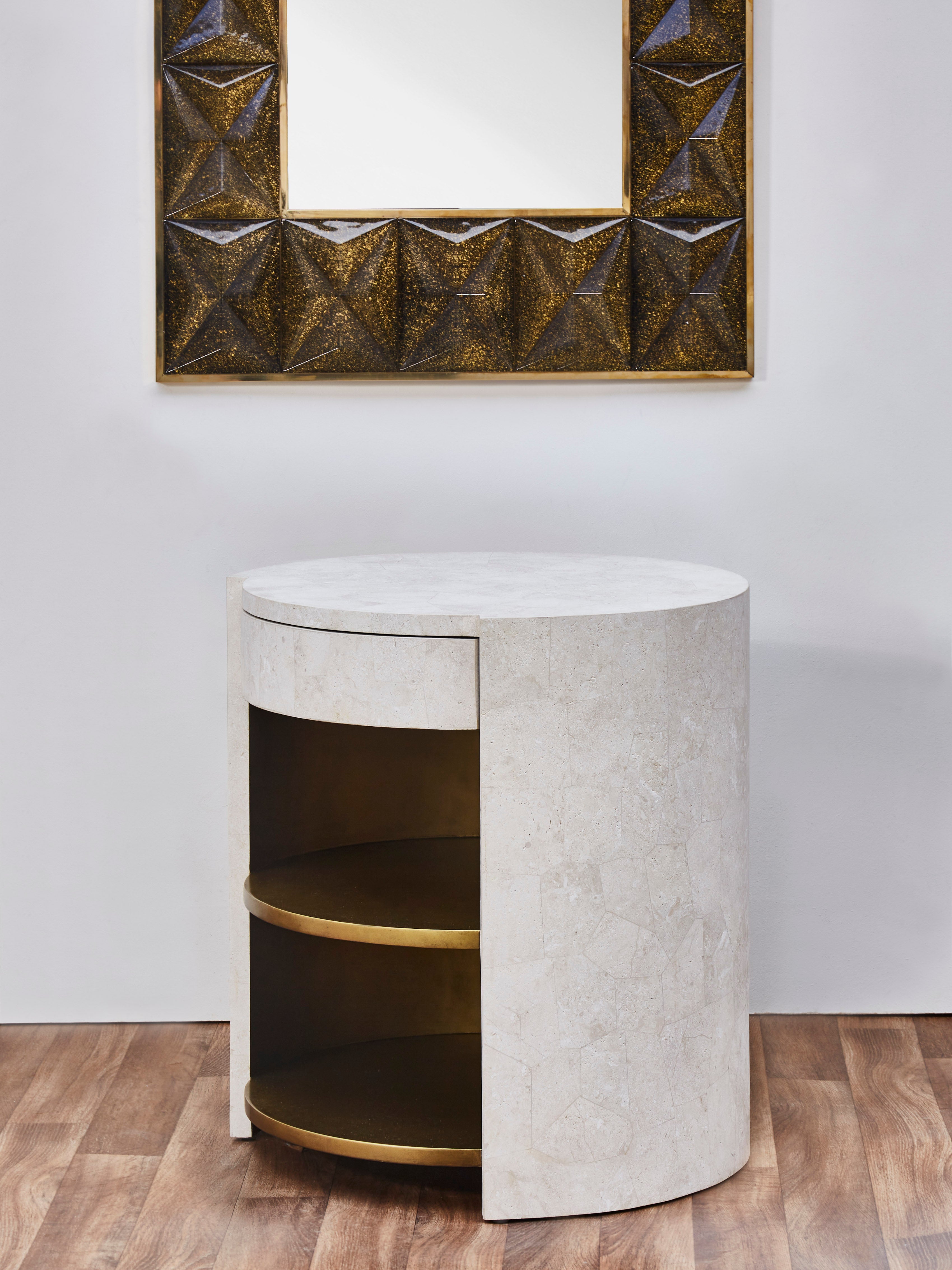 Comodino "Barrel" di Studio A Glustin