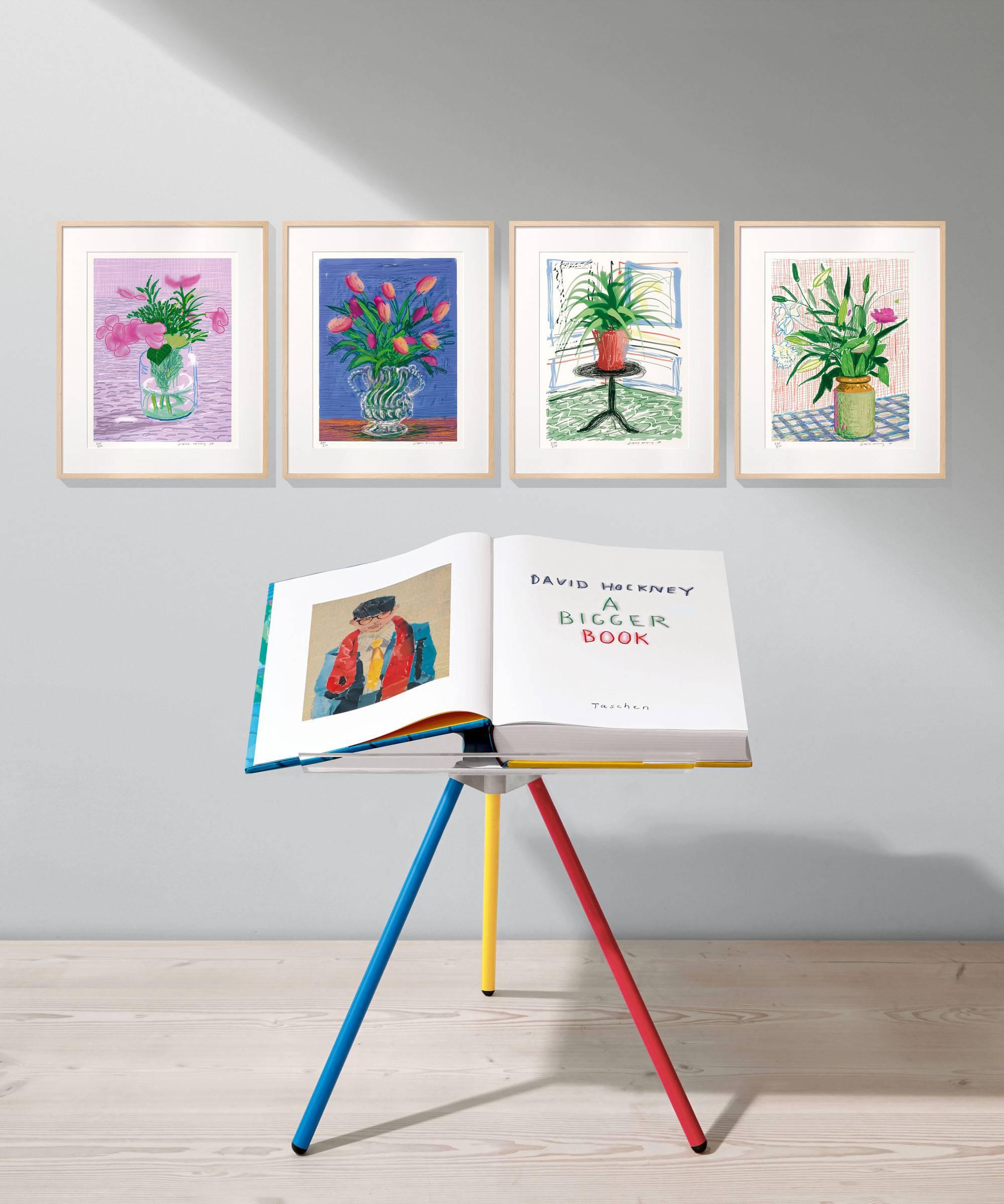 Europeo David Hockney, Un Libro Più Grande in vendita