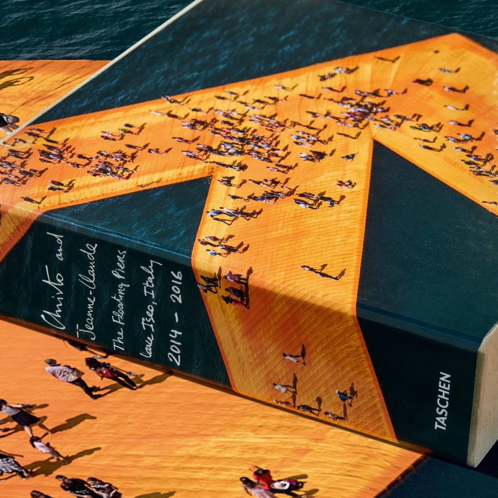 Designed and signed by Christo himself, the artist reveals the complete story of his and Jeanne-Claude’s extraordinary The Floating Piers of June–July 2016. On 846 pages, the artist presents preparatory drawings and collages, as well as important