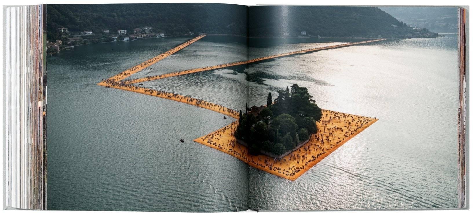 Paper Christo and Jeanne-Claude, the Floating Piers